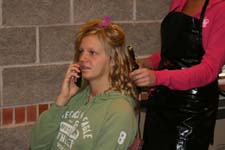 doing the hair